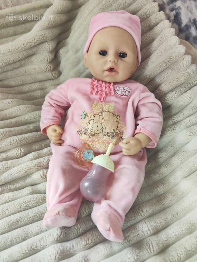 Interaktyvi lėlė baby annabel gyvuoja, valgo, mieg - nuotraukos Nr. 5