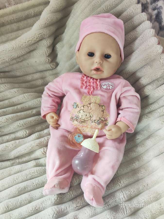 Interaktyvi lėlė baby annabel gyvuoja, valgo, mieg - nuotraukos Nr. 6