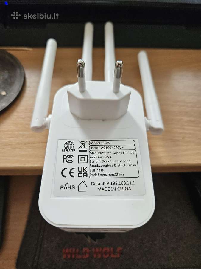 WiFi reapeteris marsrutizatorius routeris