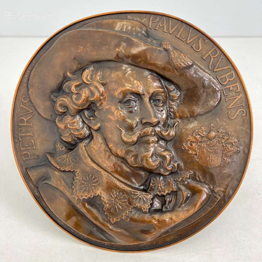 Varinis Peter P. Rubenson bareljefas - nuotraukos Nr. 2