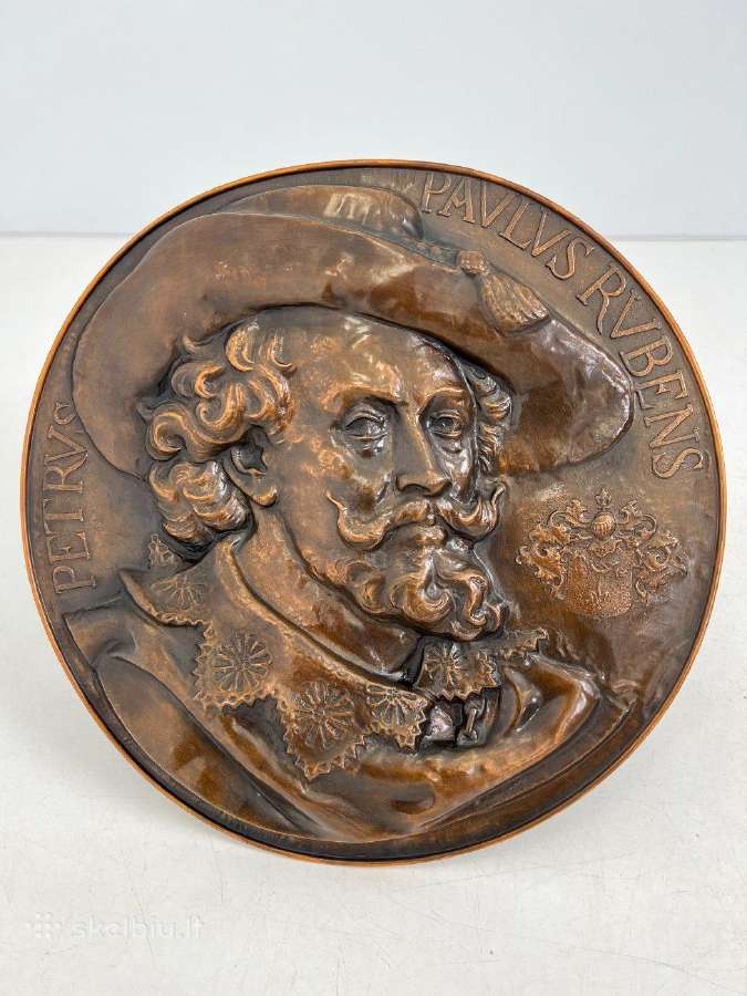 Varinis Peter P. Rubenson bareljefas - nuotraukos Nr. 3