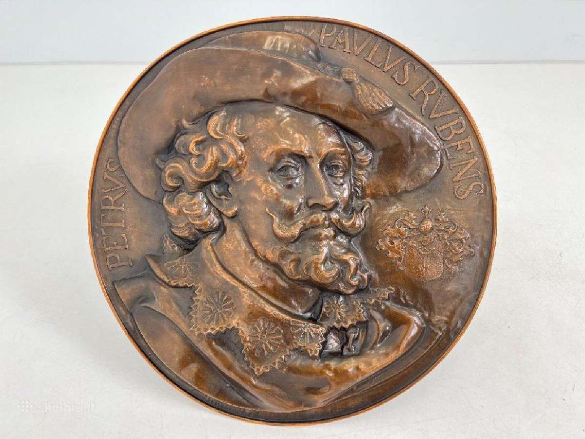 Varinis Peter P. Rubenson bareljefas