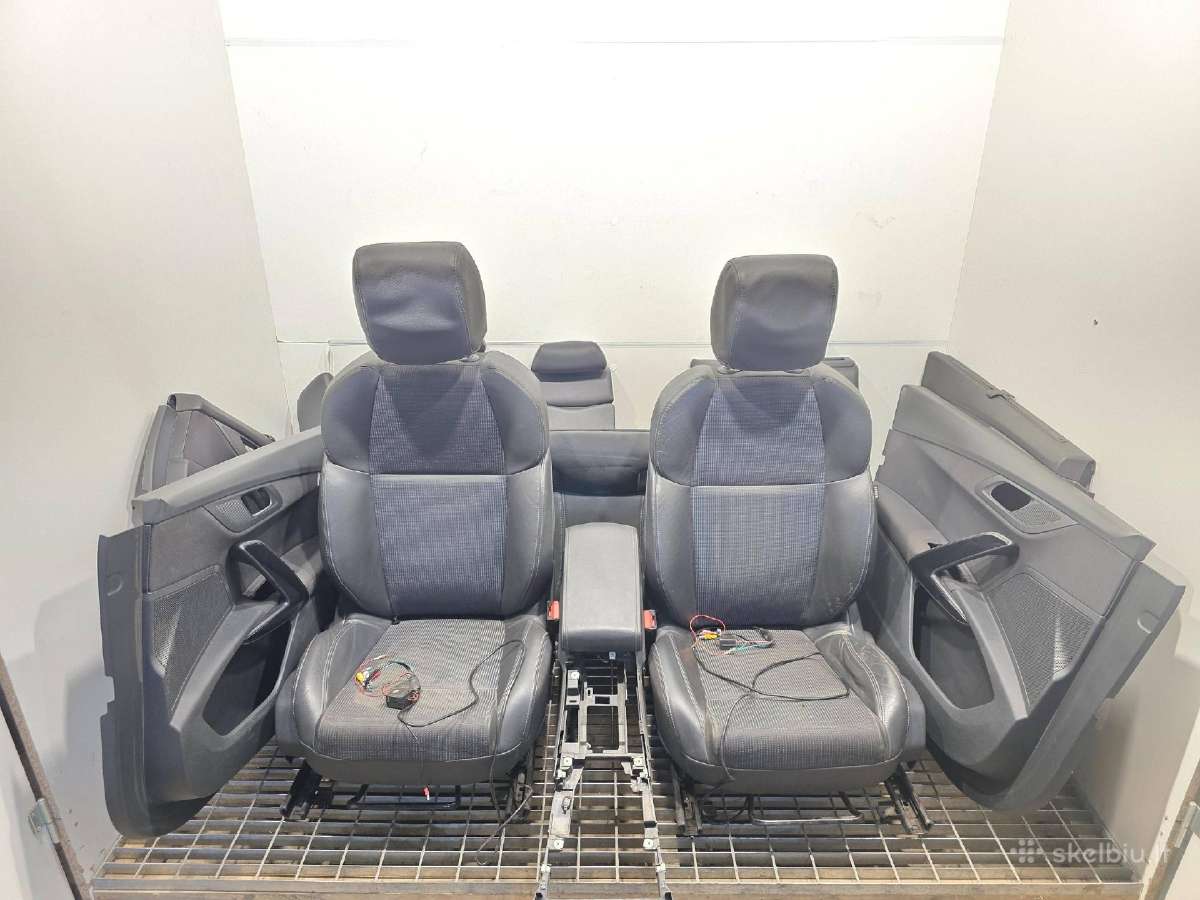 Peugeot 508 salonas komplektas sėdynės