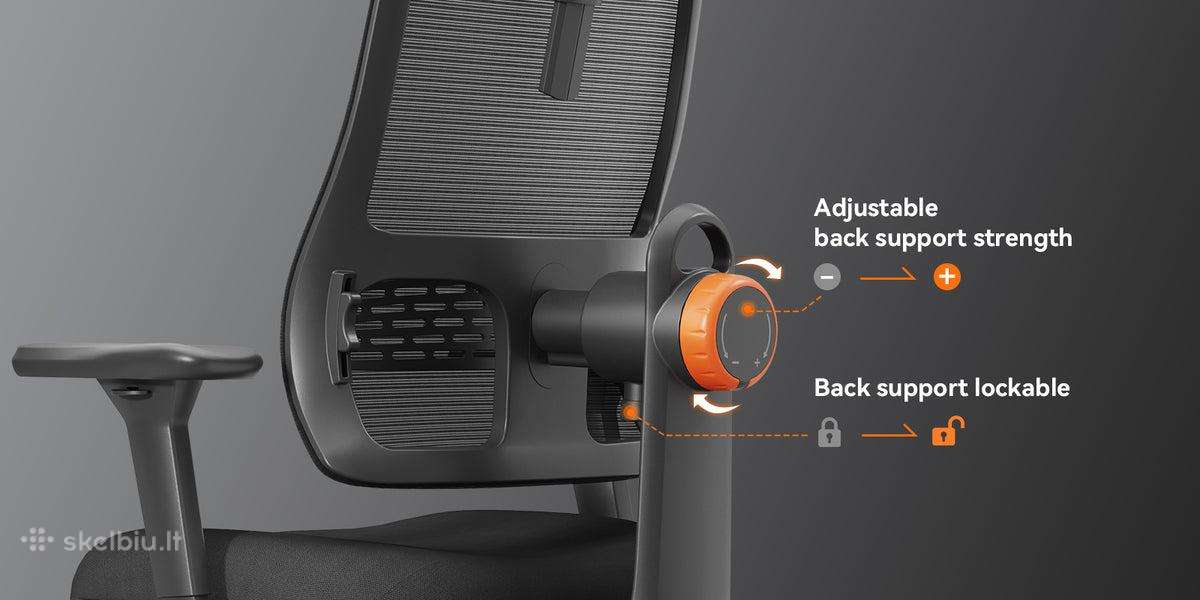 „Newtral Magic H003“ ergonomiška biuro kėdė . - nuotraukos Nr. 6