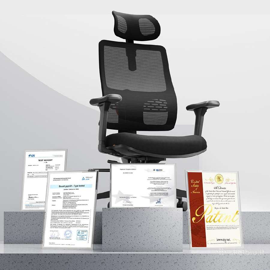 „Newtral Magic H003“ ergonomiška biuro kėdė . - nuotraukos Nr. 17