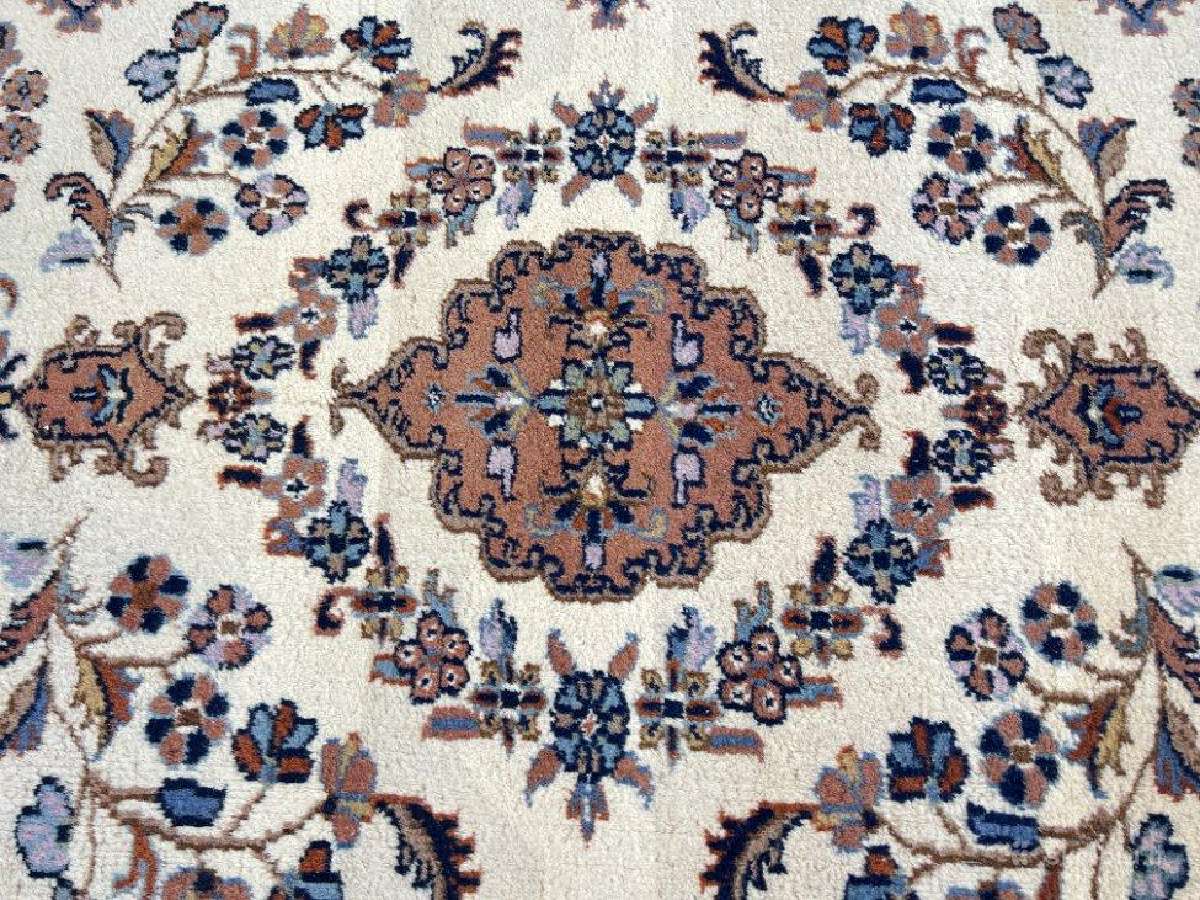 Rankų darbo vilnonis kilimas "Tabriz" 317x200x1,3 - nuotraukos Nr. 6