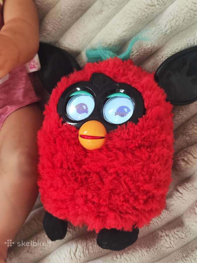 Furby ir baby born lėlė - nuotraukos Nr. 2