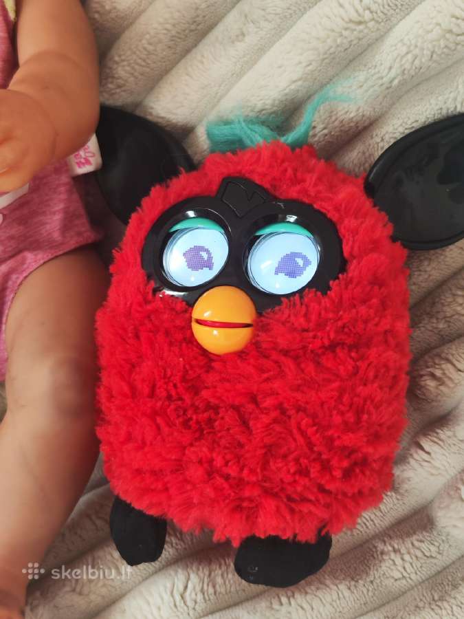 Furby ir baby born lėlė - nuotraukos Nr. 3