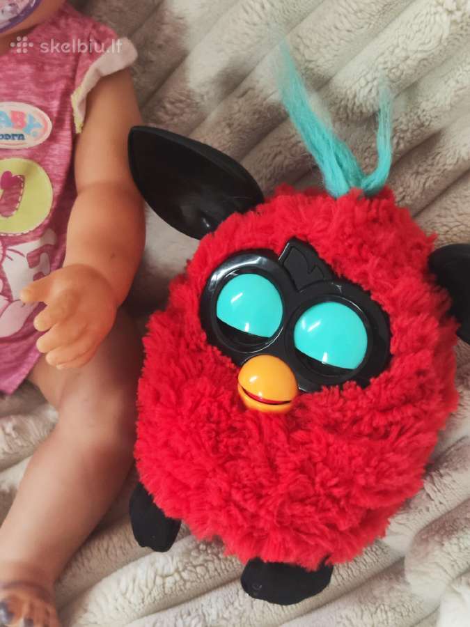 Furby ir baby born lėlė - nuotraukos Nr. 5
