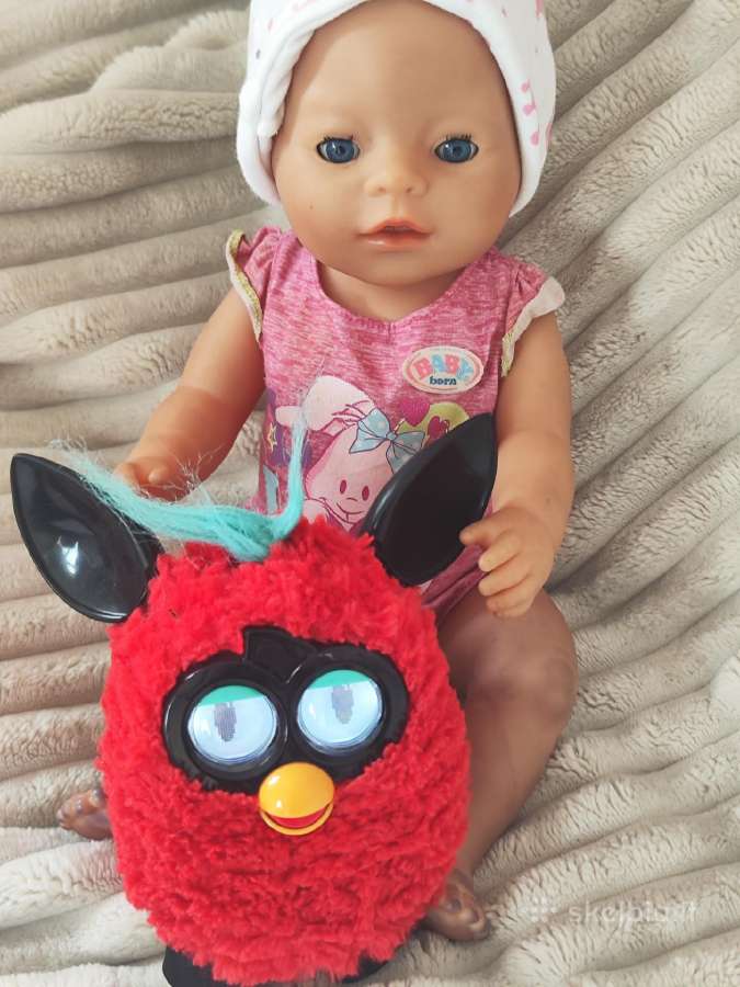 Furby ir baby born lėlė - nuotraukos Nr. 6