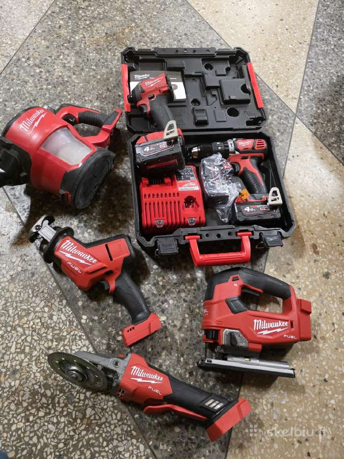Milwaukee 6 irankiu komplektas