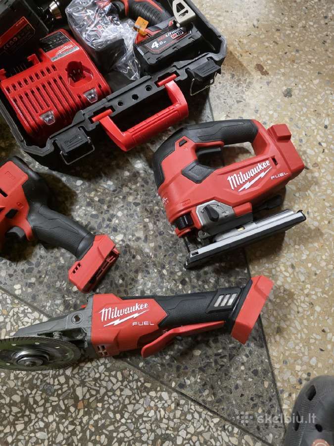 Milwaukee 6 irankiu komplektas - nuotraukos Nr. 2