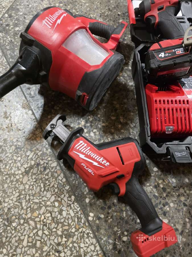 Milwaukee 6 irankiu komplektas - nuotraukos Nr. 3