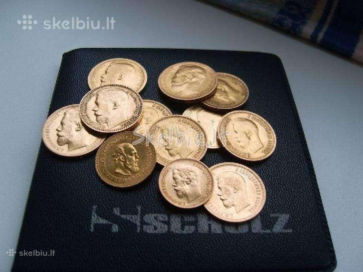 Brangiai perku auksines ir sidabrines monetas - nuotraukos Nr. 4