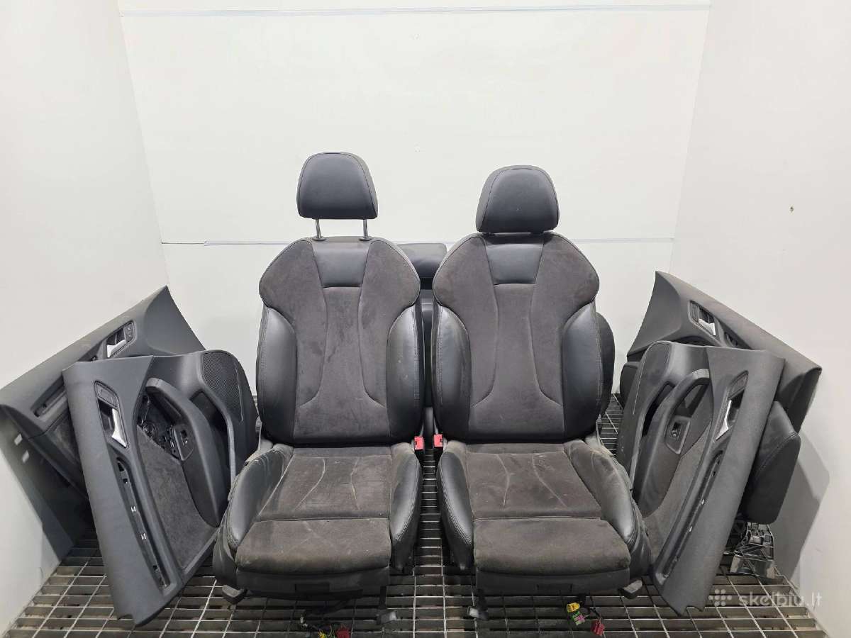 Audi A3 8v 2013 salonas komplektas sėdynės
