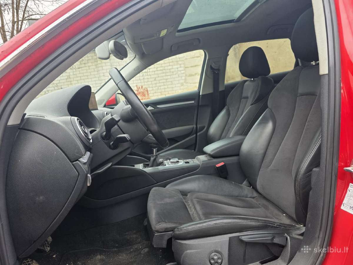 Audi A3 8v 2013 salonas komplektas sėdynės - nuotraukos Nr. 12