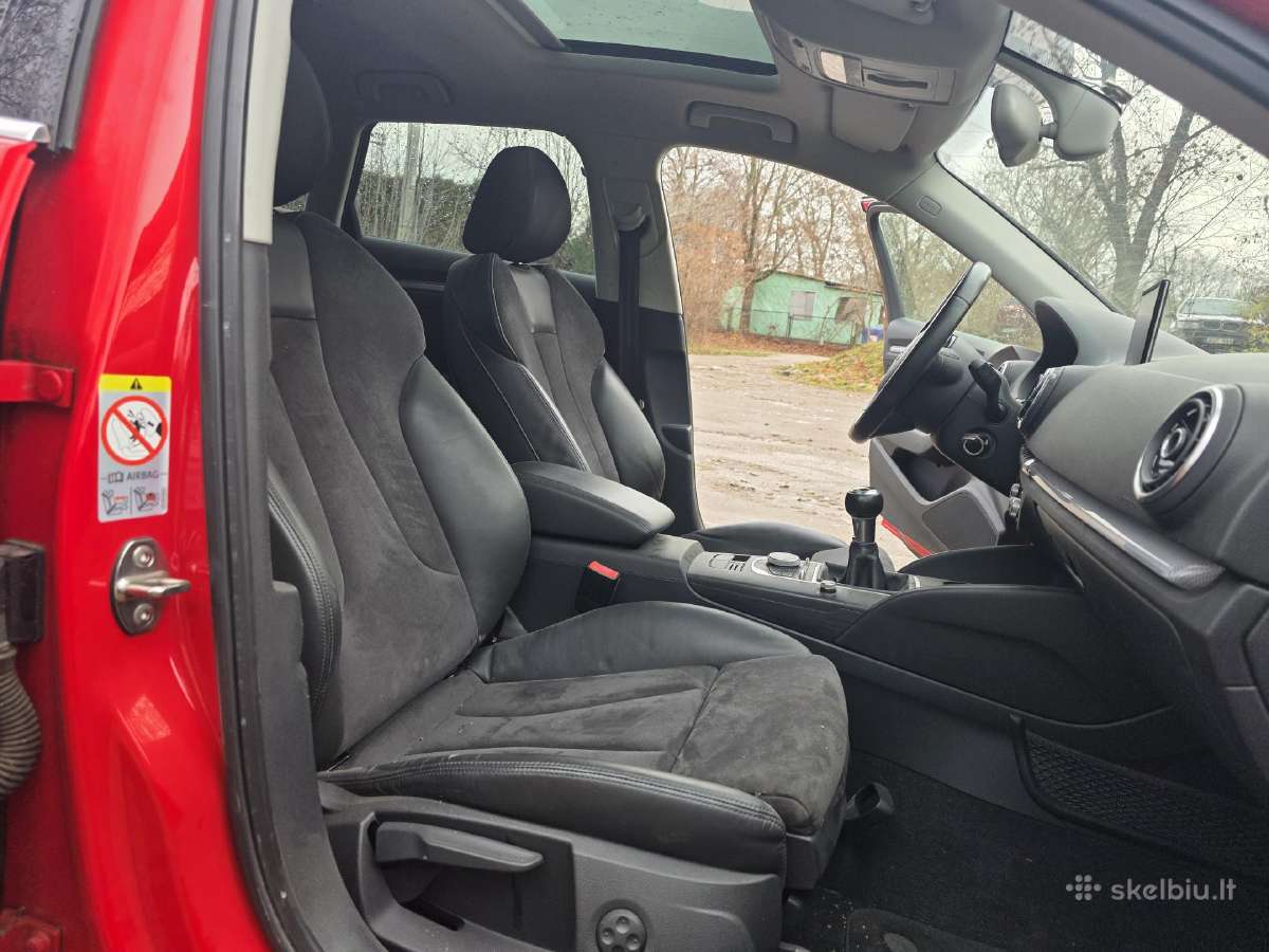 Audi A3 8v 2013 salonas komplektas sėdynės - nuotraukos Nr. 16