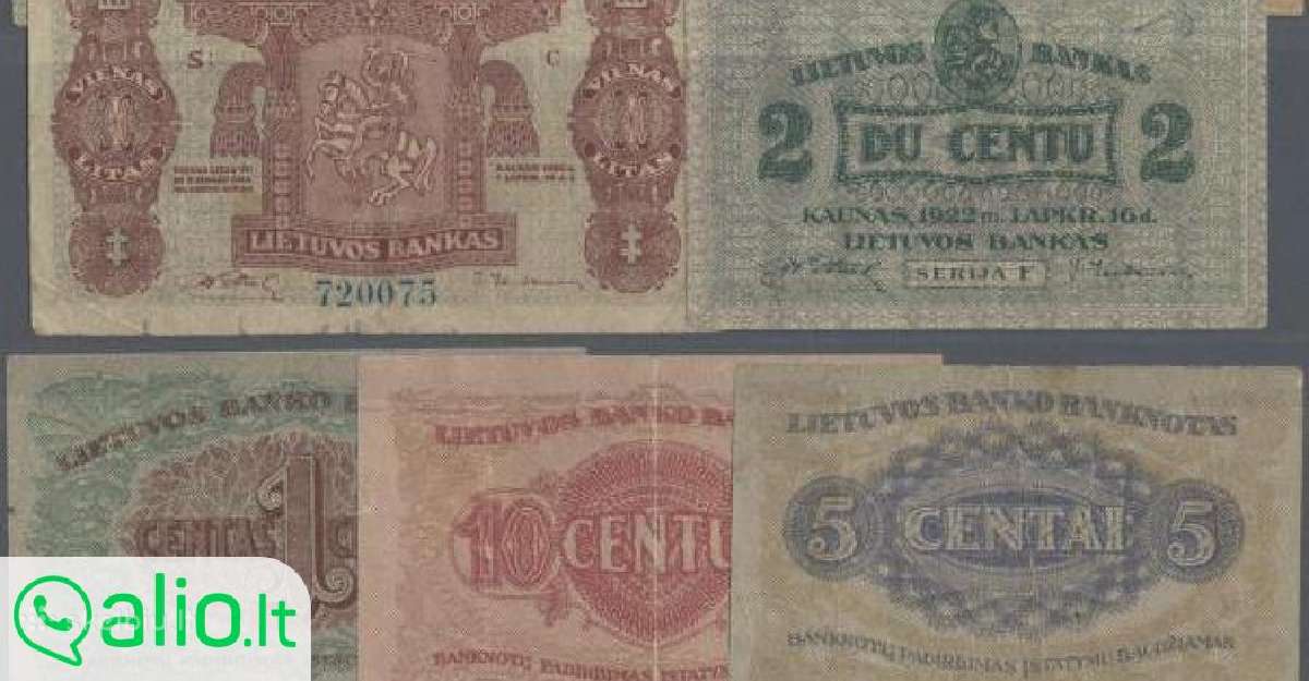 Brangiai perku smetoninius 1922,1928 Litus - nuotraukos Nr. 3
