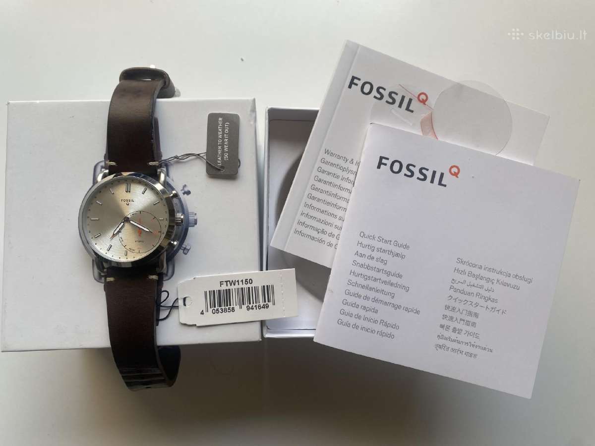 Fossil Ftw1150 hibridinis laikrodis - nuotraukos Nr. 6