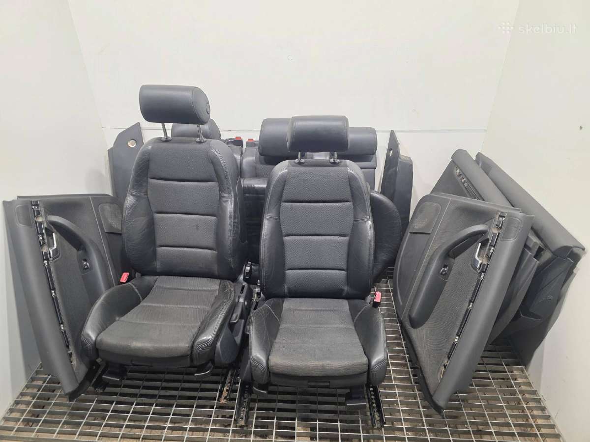 Audi A4 B6 B7 odinis salonas komplektas sėdynės