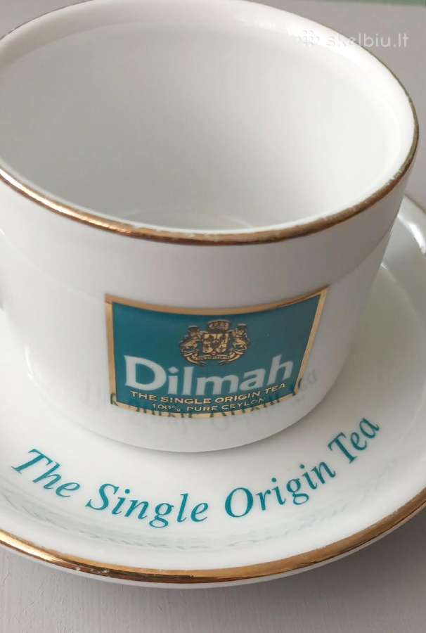 Puodelis su lėkštute, 250ml „dilmah“ Lubiana - nuotraukos Nr. 4
