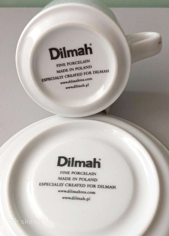 Puodelis su lėkštute, 250ml „dilmah“ Lubiana - nuotraukos Nr. 7