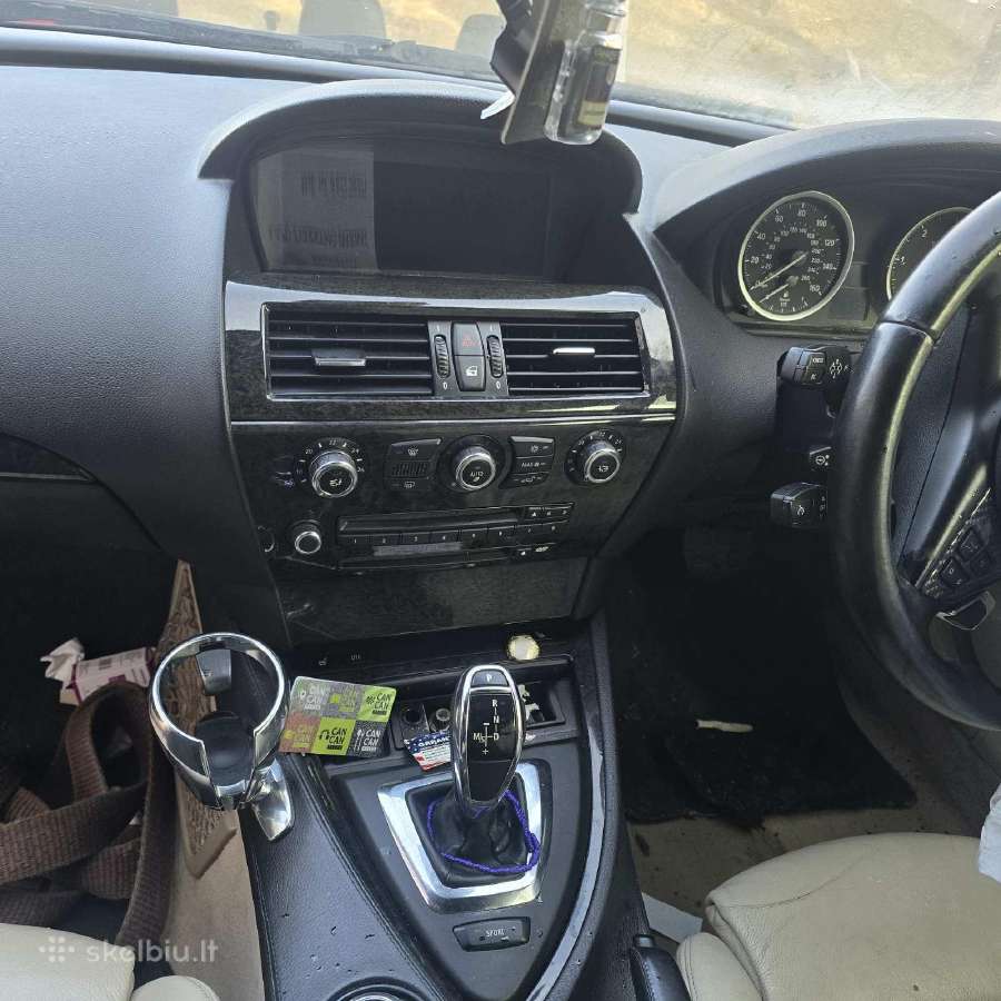 Bmw 6 E63 E64 salonas komplektas sedynes - nuotraukos Nr. 6