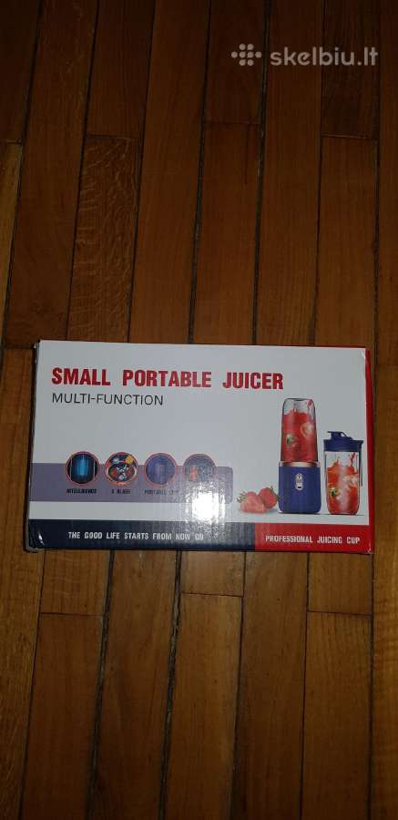 Small portable juicer blenderis mikseris trintuvas - nuotraukos Nr. 3