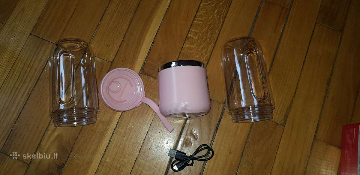 Small portable juicer blenderis mikseris trintuvas - nuotraukos Nr. 2