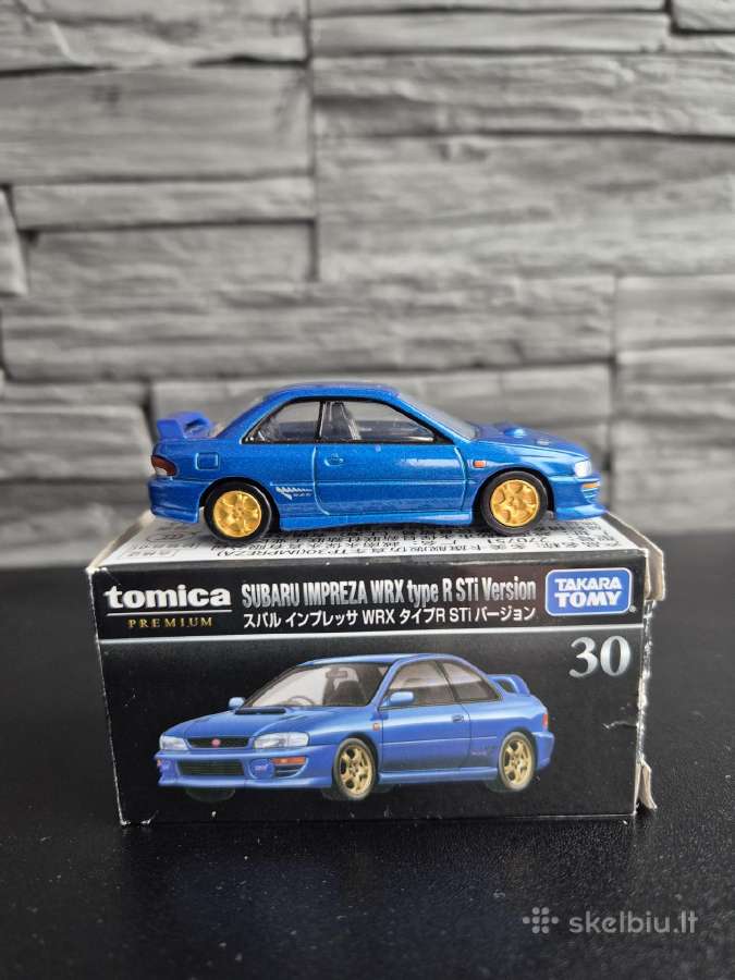 Automobilio modelis Subaru Impreza Wrx type R 1:64
