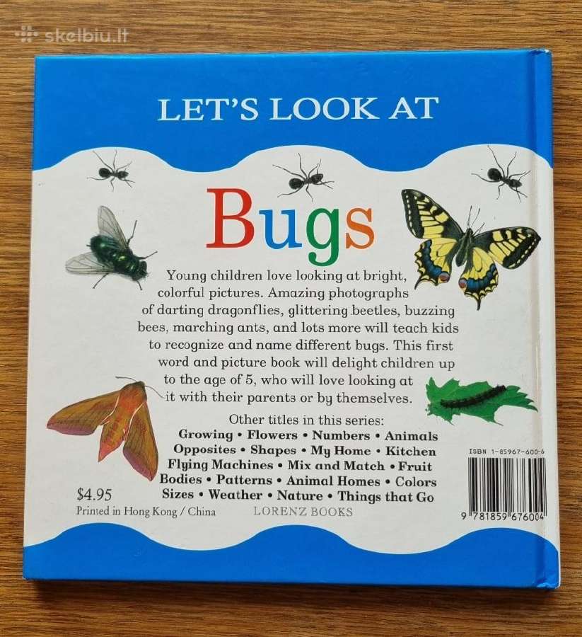 Knyga "let's look at Bugs" - nuotraukos Nr. 5