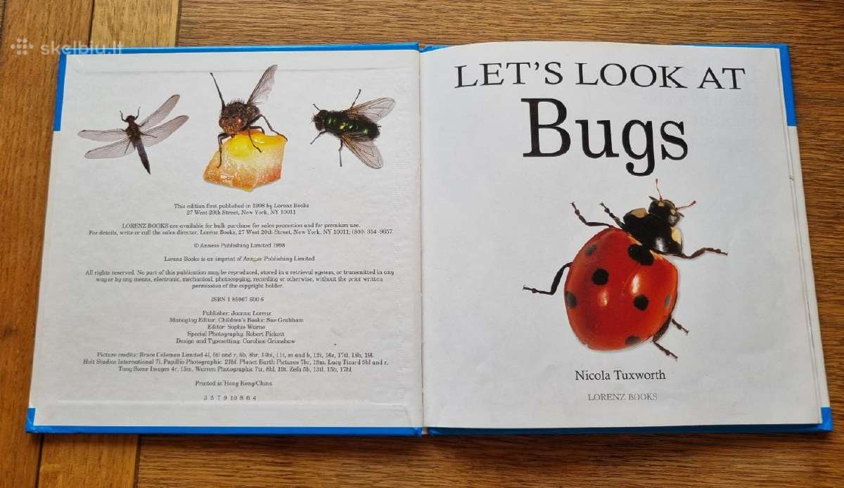 Knyga "let's look at Bugs" - nuotraukos Nr. 2