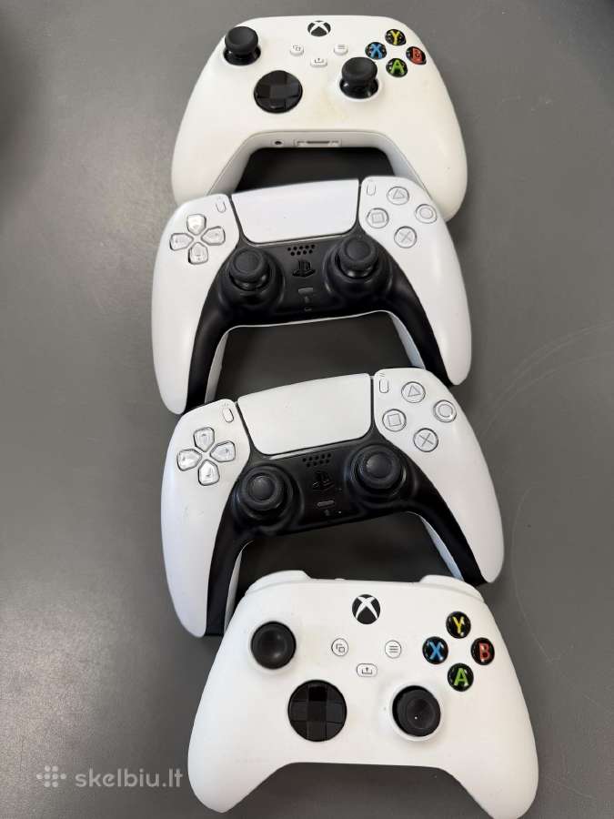 Playstation 5 ir Xbox Series S/x naudoti pulteliai