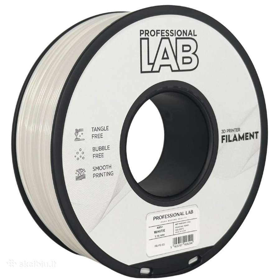 3D spausdinimo siūlai Abs+ Professional Lab - nuotraukos Nr. 4