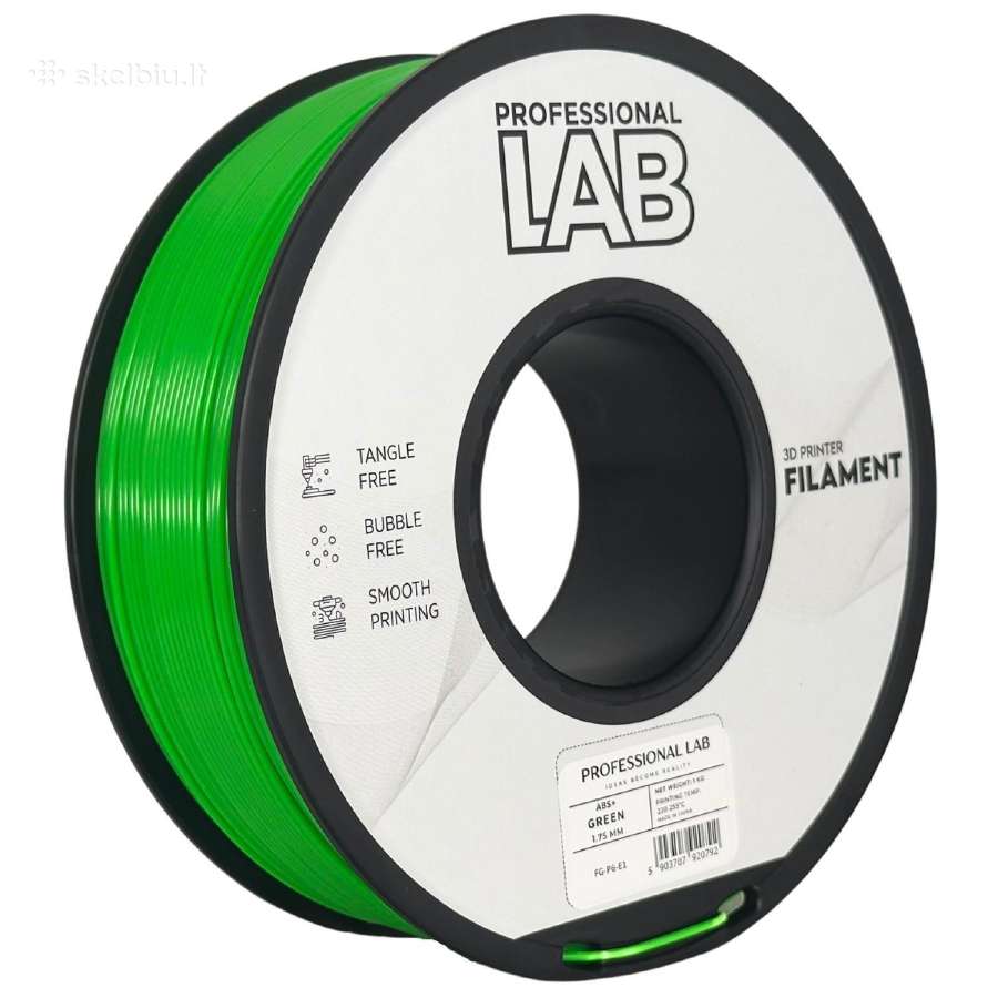 3D spausdinimo siūlai Abs+ Professional Lab - nuotraukos Nr. 6