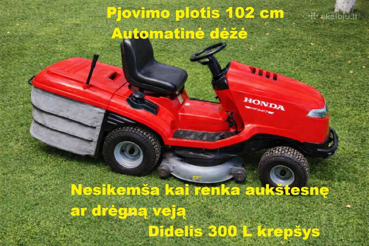 Mulčerio nuoma žoliapjovės nuoma sodo traktoriuko