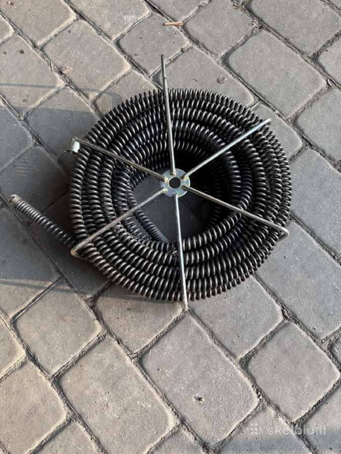 Kanalizacijos valymo spirale cobra 22+krepsys 20m - nuotraukos Nr. 2
