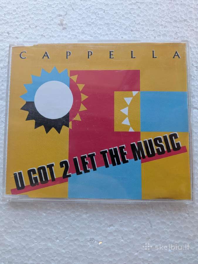 Cappella - U Got 2 Let The Music (CD, Maxi, Sil)