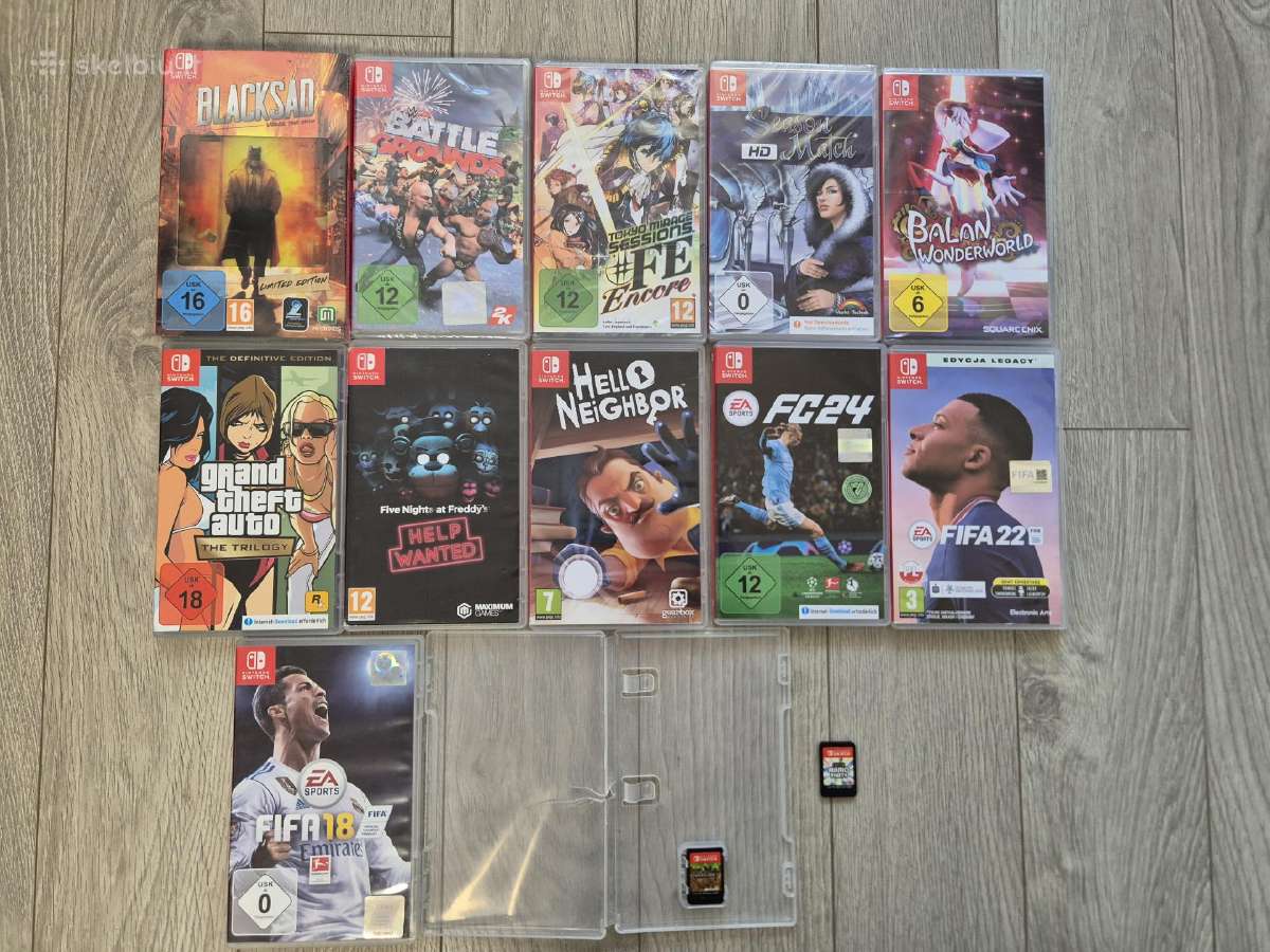 Nintendo Switch nauji žaidimai