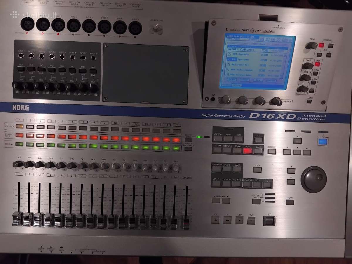 Skaitmeninis pultas Korg D16xd
