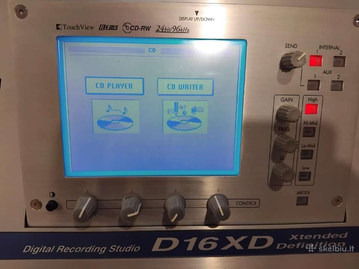 Skaitmeninis pultas Korg D16xd - nuotraukos Nr. 4