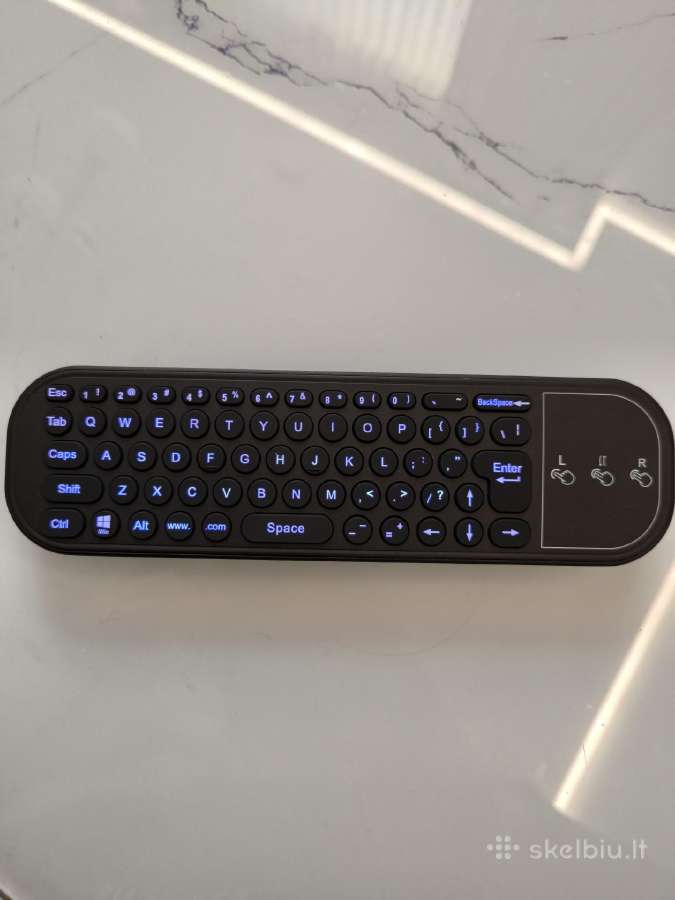 Universalus bluetooth TV pultelis su klaviatūra - nuotraukos Nr. 2