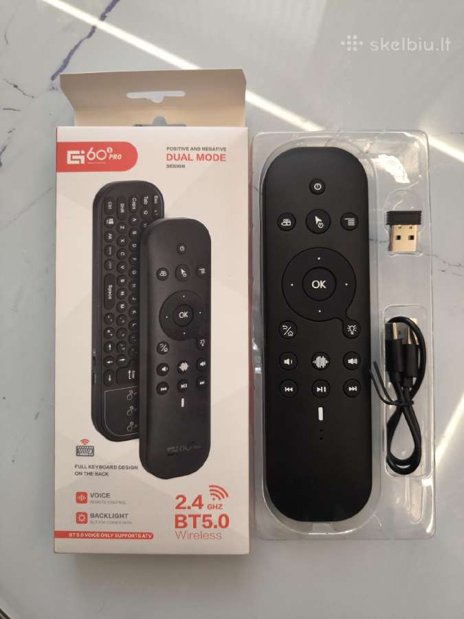 Universalus bluetooth TV pultelis su klaviatūra - nuotraukos Nr. 7