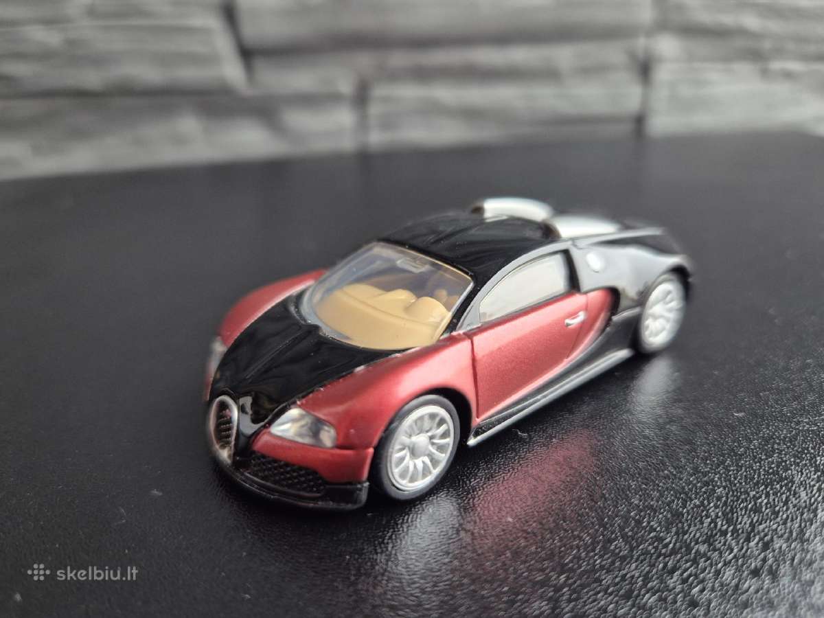 Automobilio modelis Bugatti Veyron 1:64 - nuotraukos Nr. 2