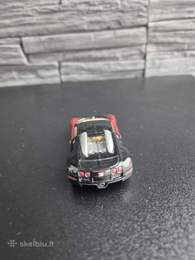 Automobilio modelis Bugatti Veyron 1:64 - nuotraukos Nr. 4