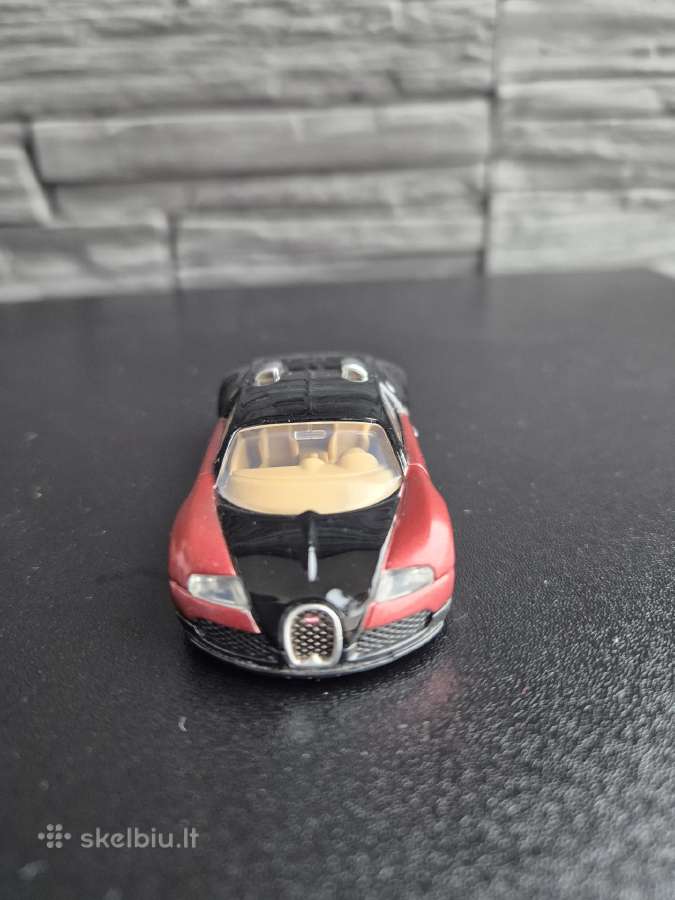 Automobilio modelis Bugatti Veyron 1:64 - nuotraukos Nr. 5