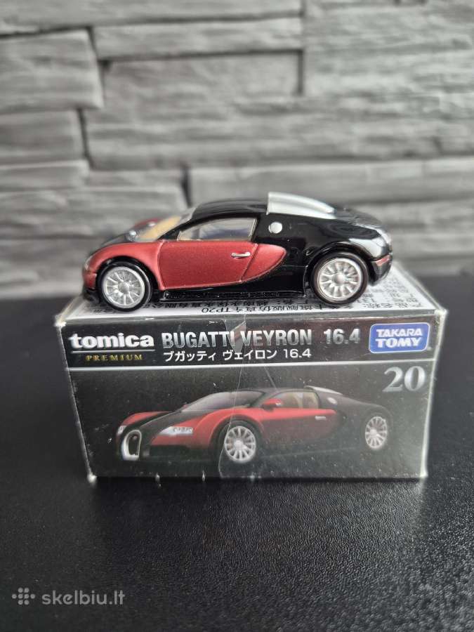 Automobilio modelis Bugatti Veyron 1:64