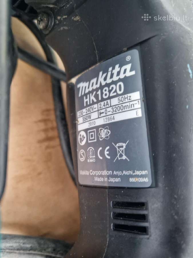 Makita perforatoriai, Metabo grežtuvai - nuotraukos Nr. 6