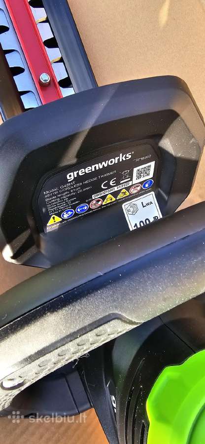 Naujas Greenworks sodo komplektas - nuotraukos Nr. 8
