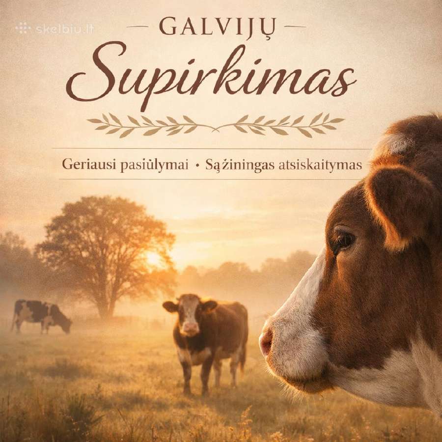 Galvijų supirkimas
